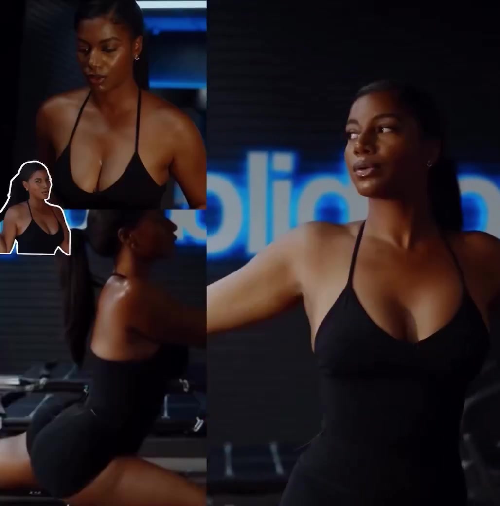 身材相當炸裂！美女NBA場邊記者曬保持傲人身材的鍛煉視頻