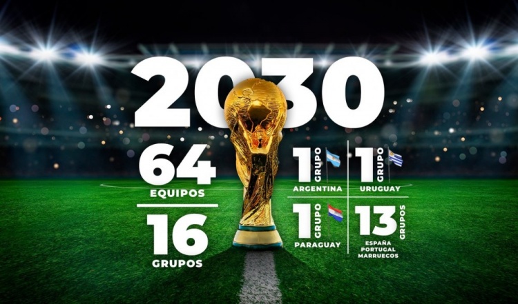 奧萊報：若2030年世界杯擴軍64隊，阿根廷將有望承辦一整個小組賽
