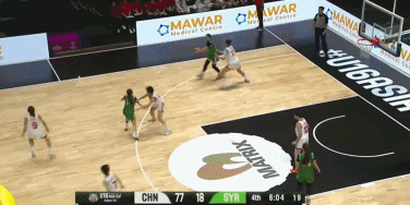 不容易！敘利亞U16女籃下半場(chǎng)被中國(guó)隊(duì)打出36-0之后終于得分