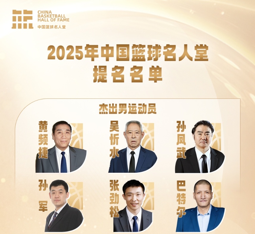 傳奇自傳承！上直播吧 舉薦中國籃球名人堂成員——男運動員篇