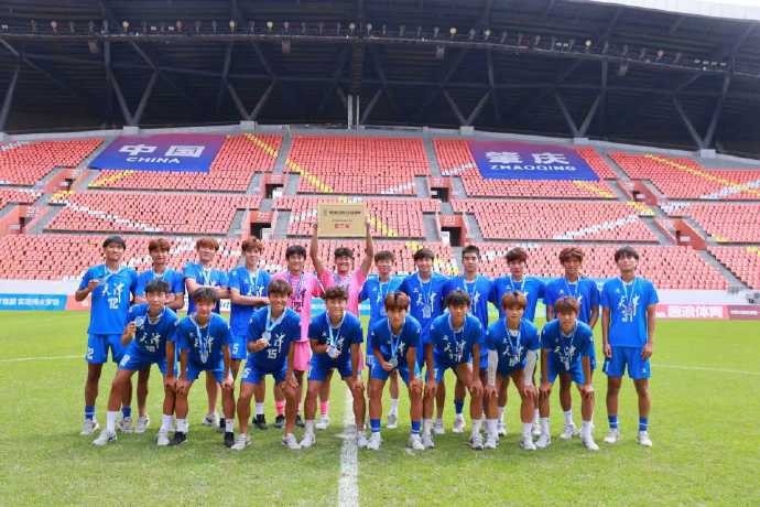 中青賽高中年齡段U17總決賽，津門虎U17斬獲全國季軍！